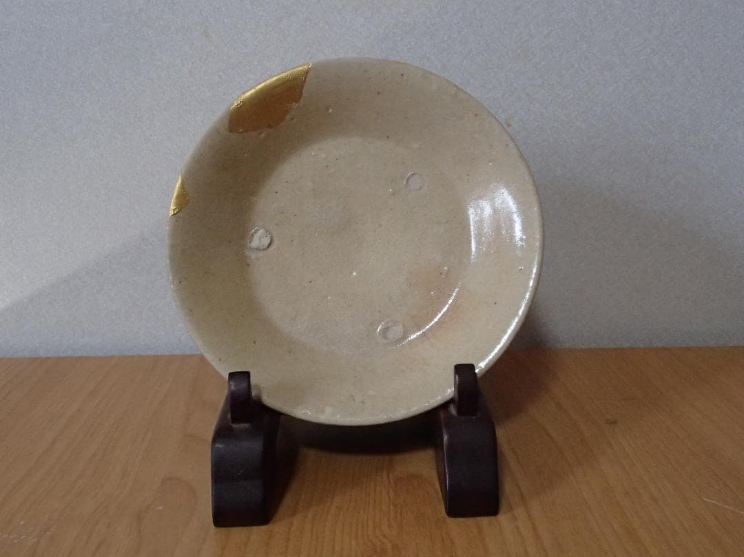 古陶磁 骨董 小皿 金継ぎ 金直し 5枚
