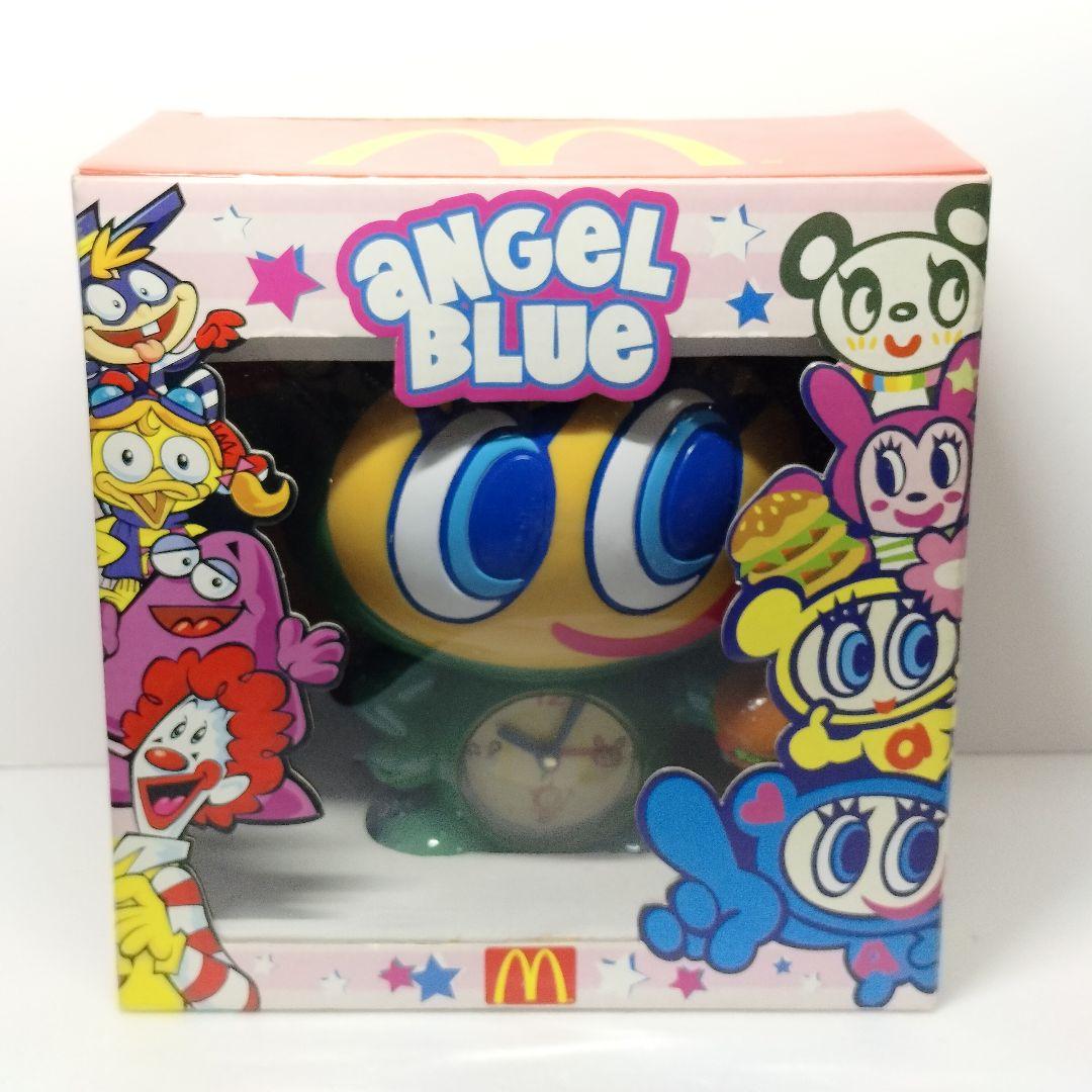 当時物 エンジェルブルー ×マクドナルド コラボ限定 目覚まし時計