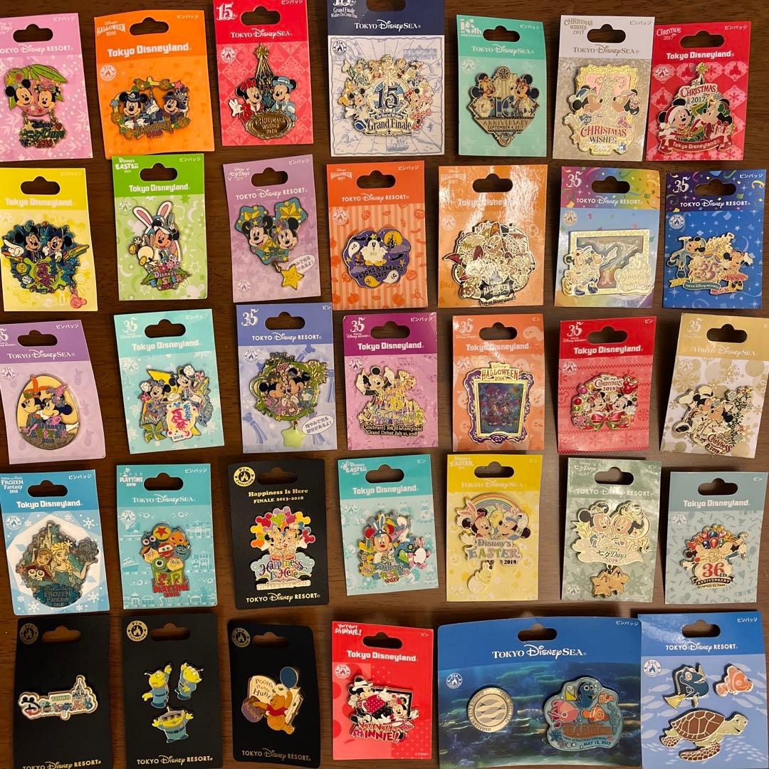 ディズニーピンバッジまとめ売り26個