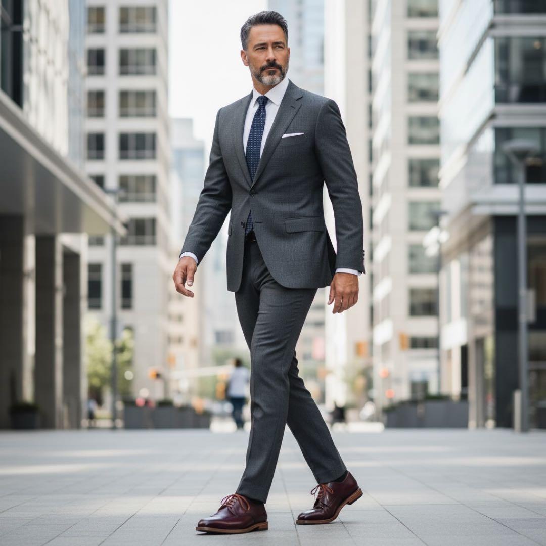 【美品】SCOTCH GRAIN スコッチグレイン Uチップ ダービーシューズ