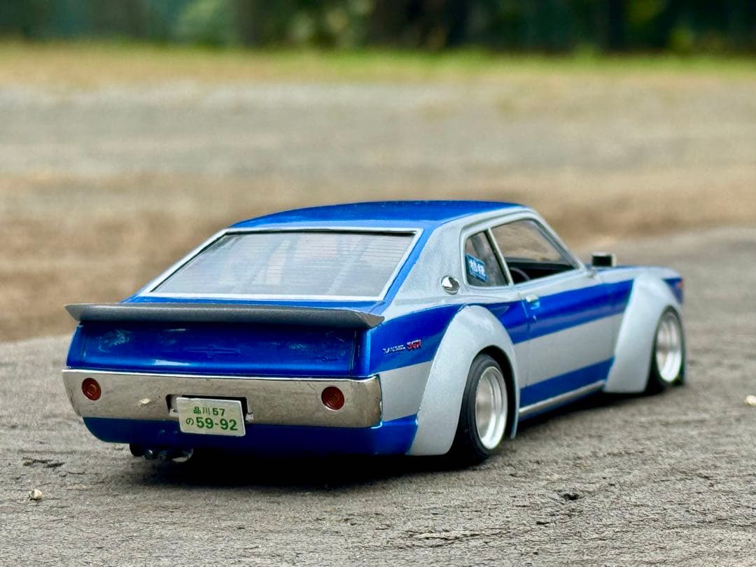 絶版完成品　マルイ•ワークスオバフェンスリックタイヤ　ローレルSGX