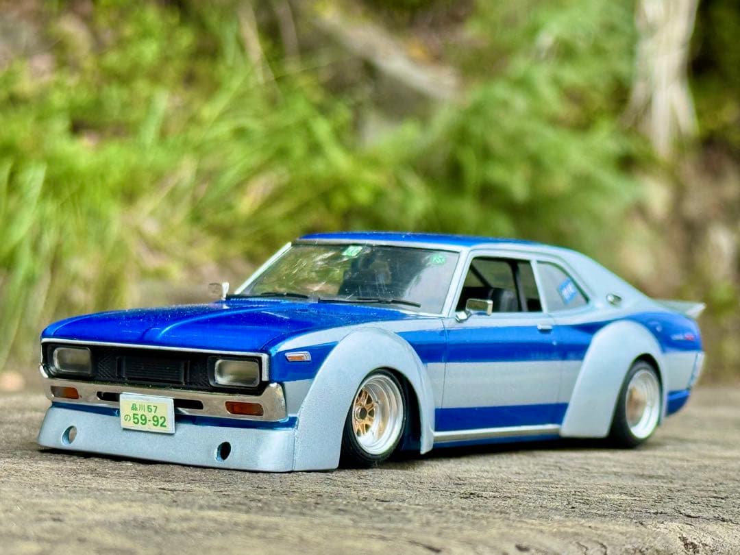 絶版完成品　マルイ•ワークスオバフェンスリックタイヤ　ローレルSGX