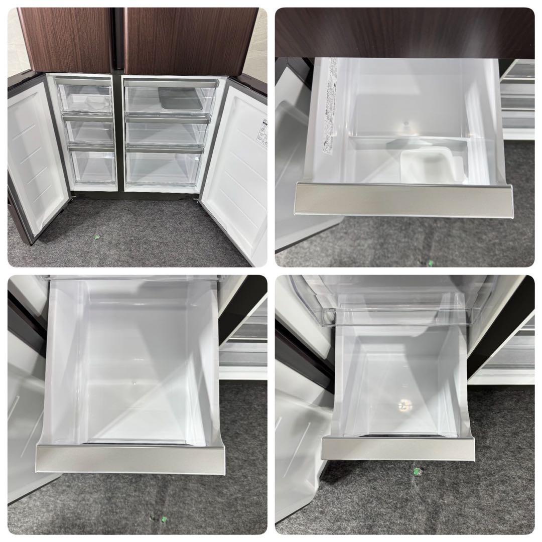 AQUA 大容量冷蔵庫 AQR-TZ51K 512L 大型 おしゃれ d3373