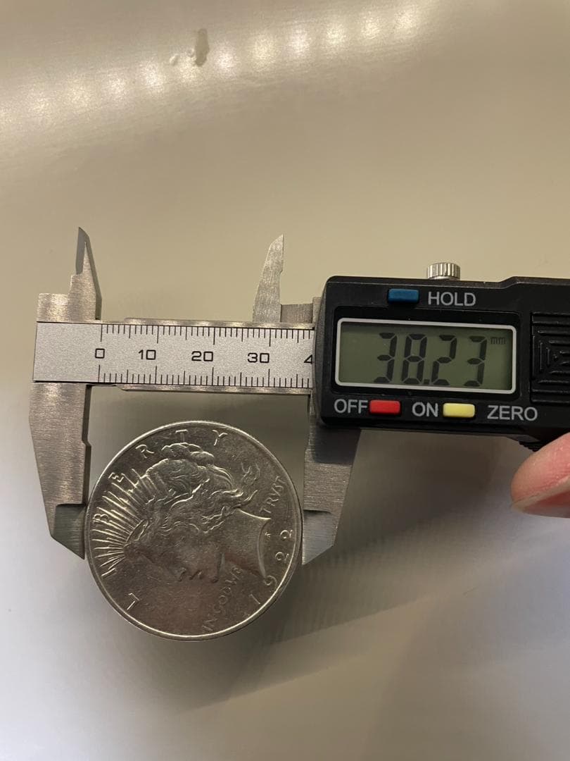 1922年　アメリカ　ピース・ダラー 銀貨