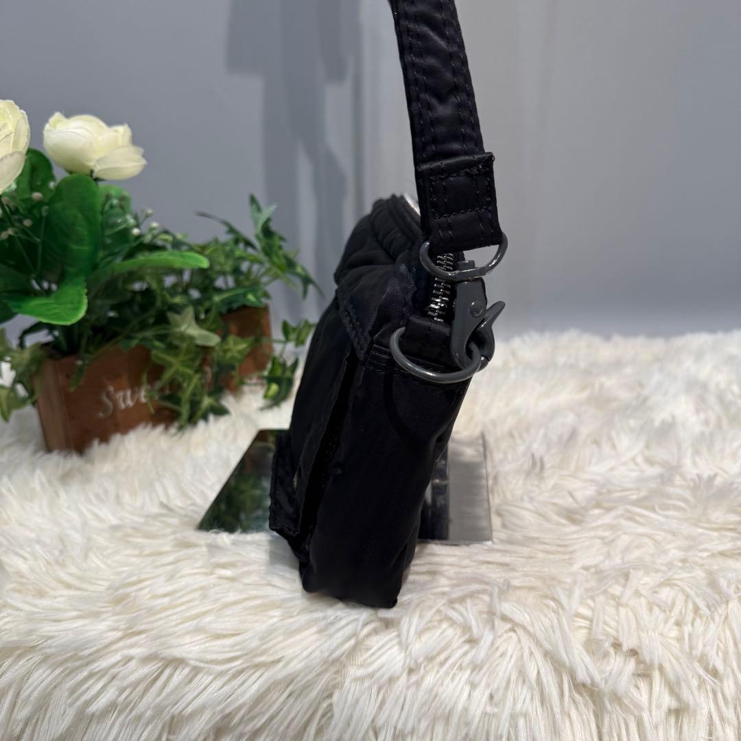 レア【極美品】 PORTER ポーター　タンカー ミニショルダーバッグ ブラック