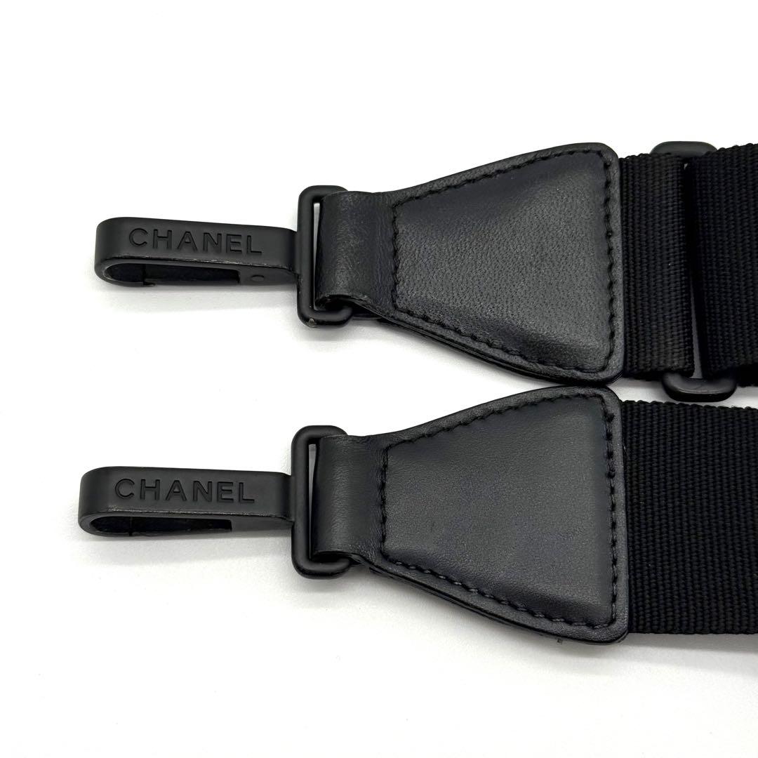 シャネル ニュートラベルライン ココマーク レザー 2way ハンドバッグ 黒