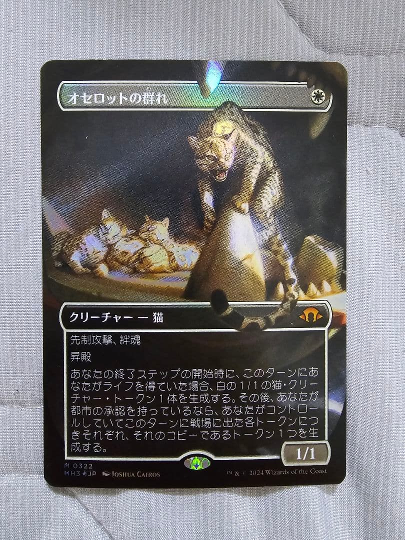 MTG オセロットの群れ 日本語 FOIL 4枚セット 日本産