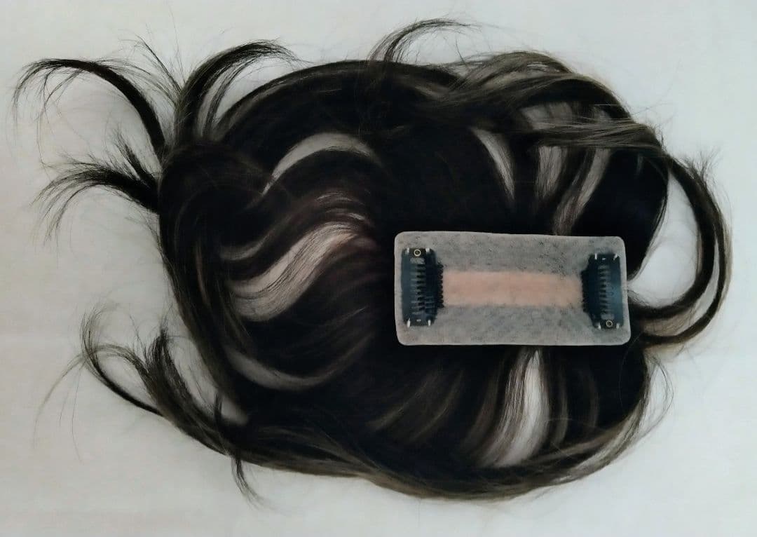 新品未使用 人毛 ブラウン系トップピース ギンカウィンカ ドレスドヘア