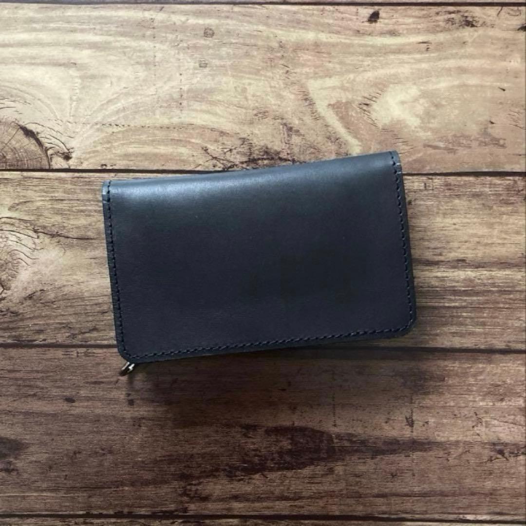 【mjdagj】ミドルトラッカーウォレット3層【お札を折らずに収納】