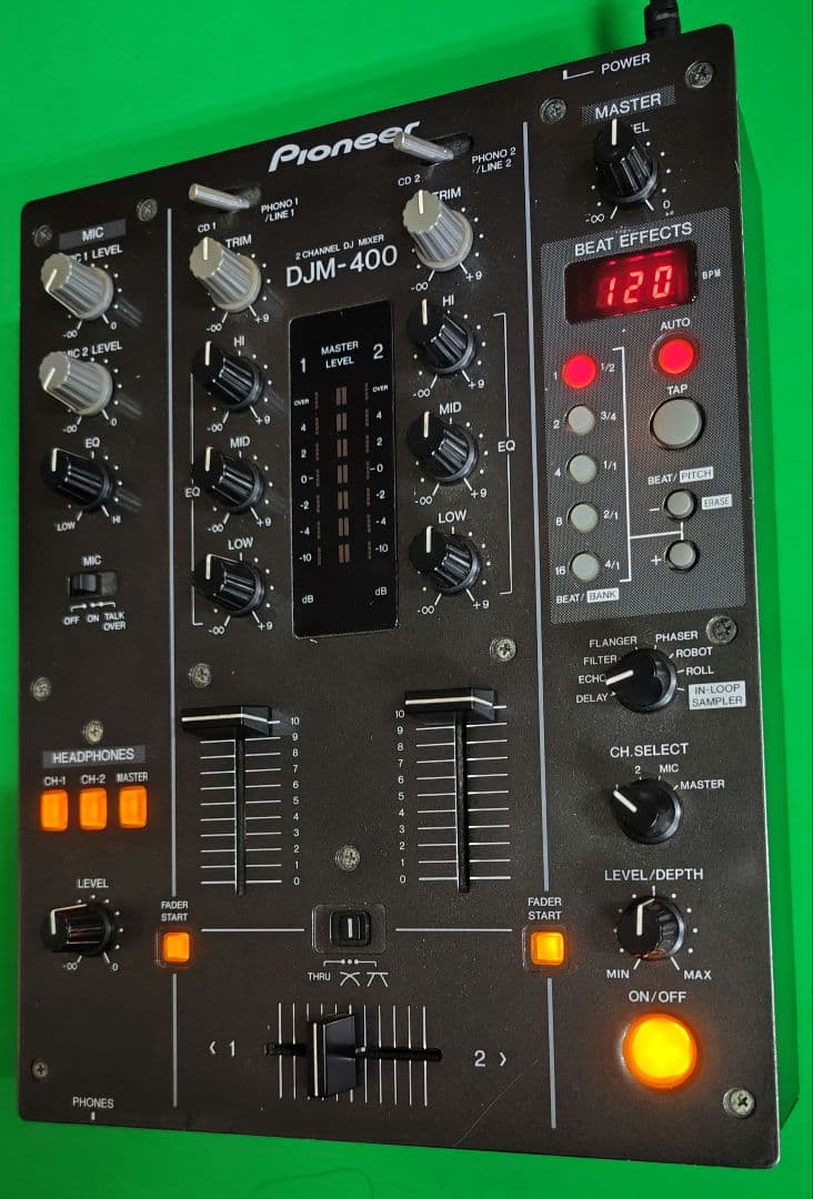 動作確認済!】パイオニアPioneer DJM-400 DJミキサー 特別