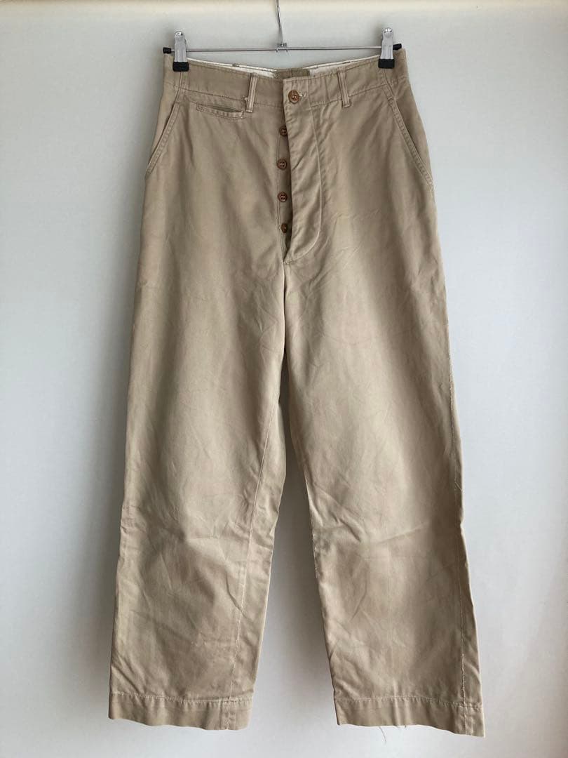 50s M-45 チノパンツ US ARMY 45カーキ ヴィンテージ 50s US.ARMY M-51