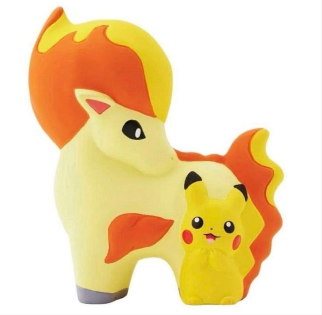 ポケモン 陶飾り ピカチュウ ポニータ 午年 干支 正月　金のコイキング　縁起物