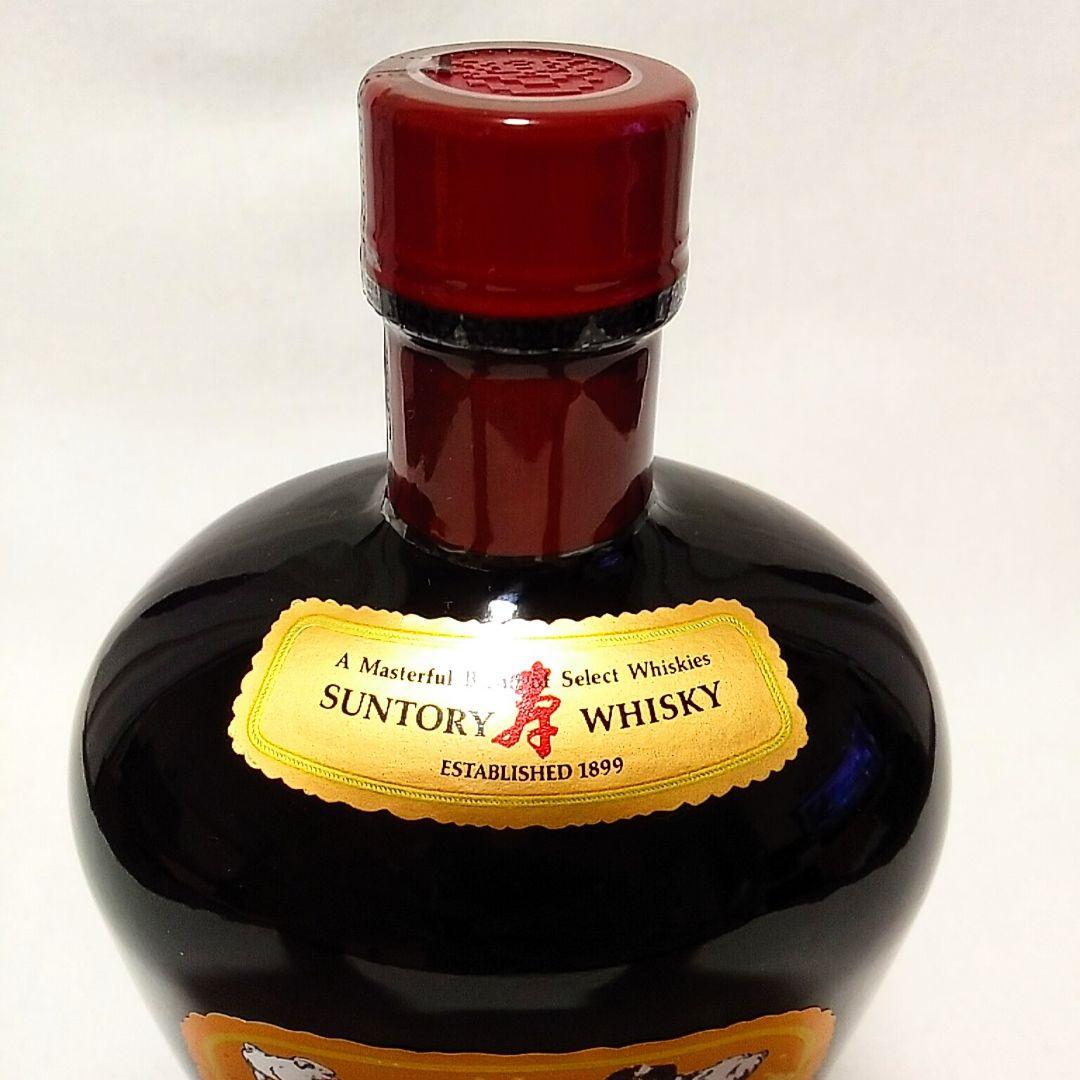古酒 サントリーオールドウイスキー 干支 戌年ラベル 犬年歳 だるま