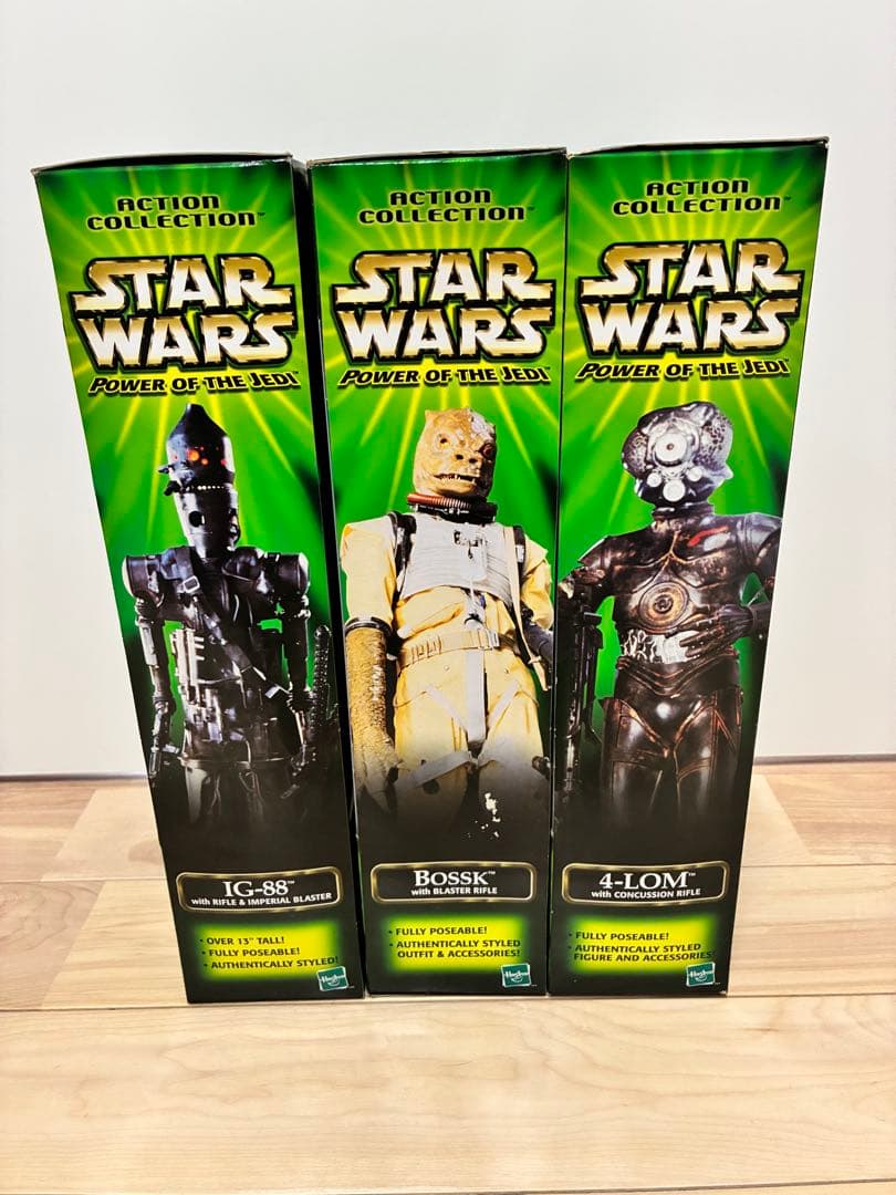 Star Warsスターウォーズ　バウンティハンター 12インチ3体セット