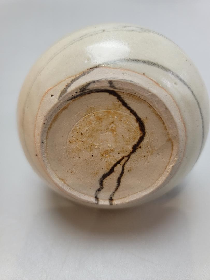 松井康成 作 練上徳利 共箱 美品 人気作家 DT553