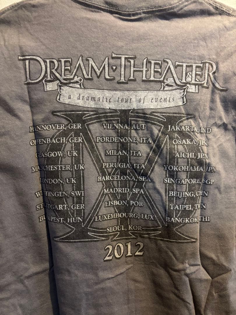 購入 Dream Theater ツアー限定Tシャツ 入手困難 Dream Theater 結成25