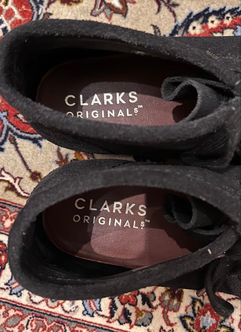✨美品✨クラークス　ワラビー　ブラック　黒