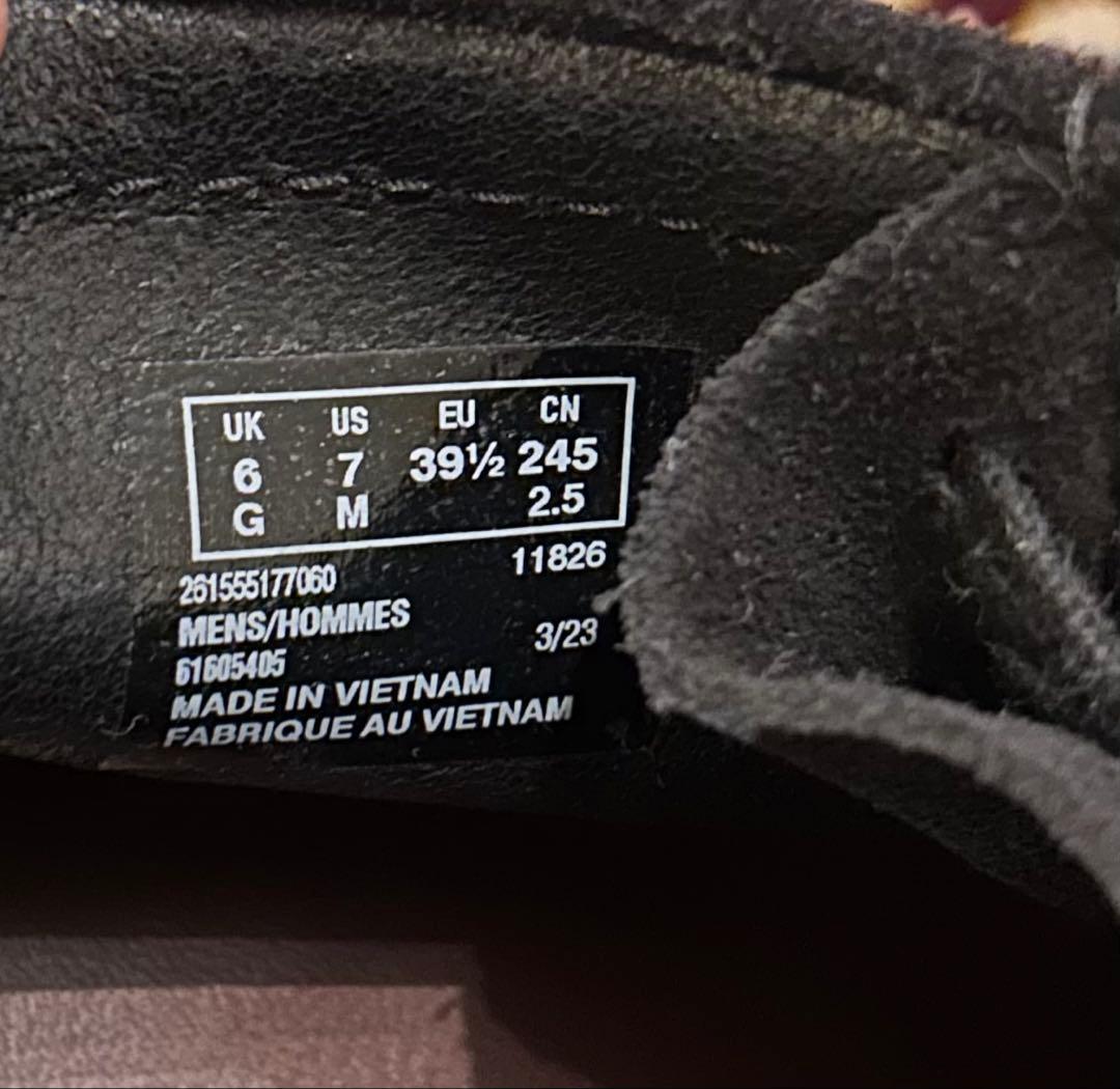 ✨美品✨クラークス　ワラビー　ブラック　黒