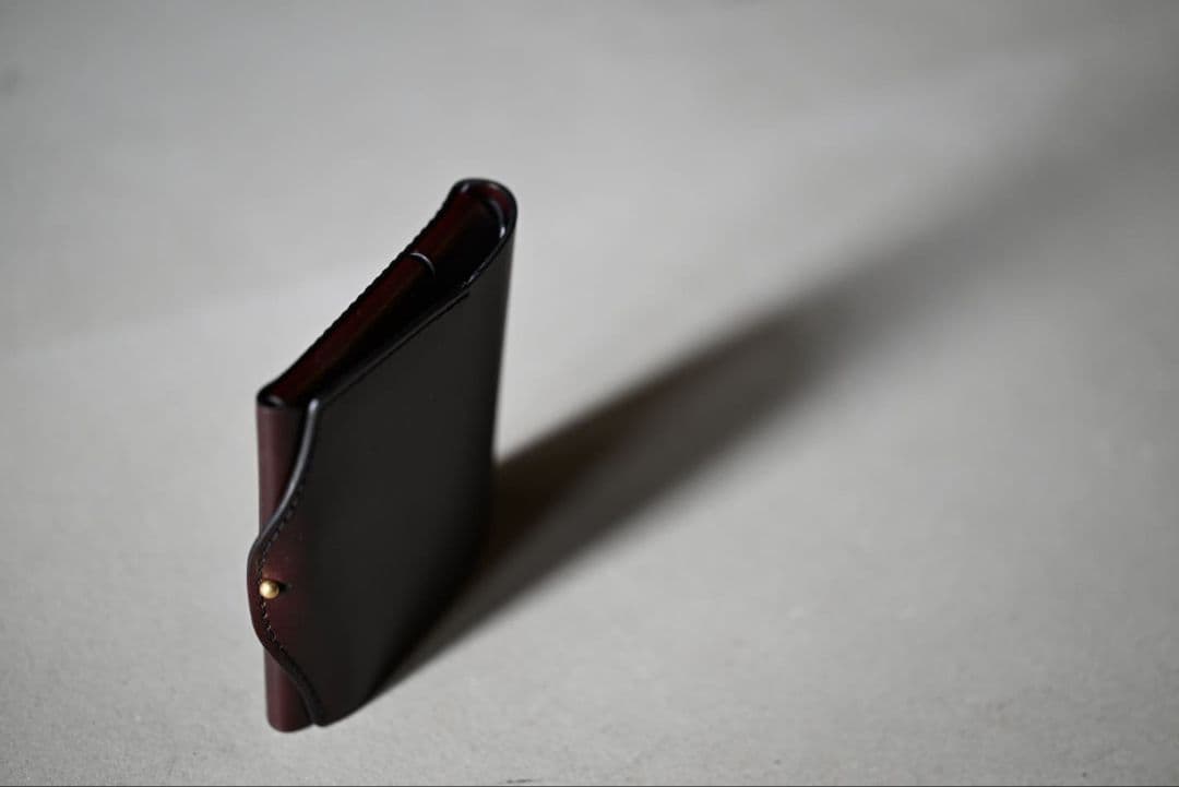 ダ*ン様 ten-to-sen点と線全パーツコードバ二つ折り財布new-usuh