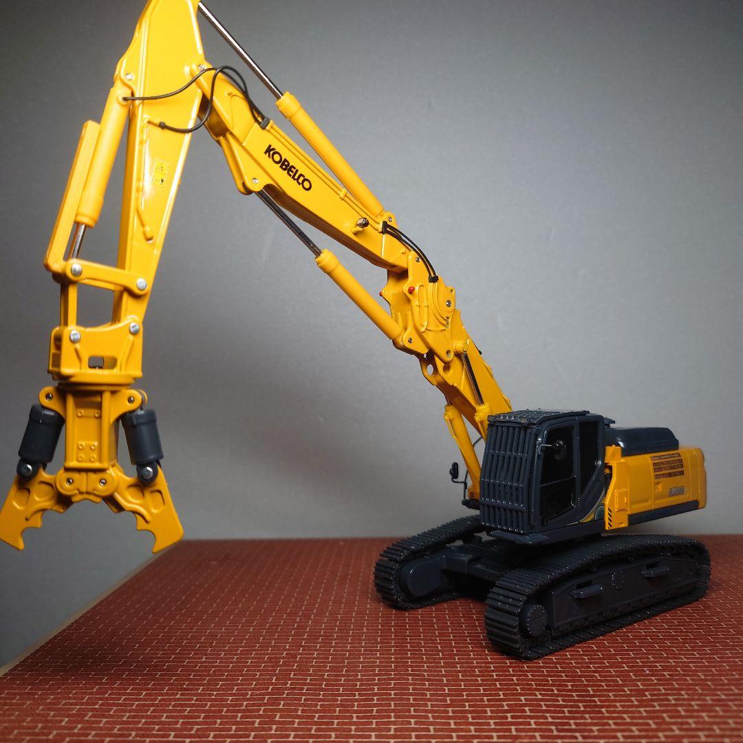 コベルコ SK400DLC NEXT兼用機(1/50) KOBELCO イエロー コベルコ SK400DLC NEXT兼用機(1/50) KOBELCO イエロー コベルコ建機