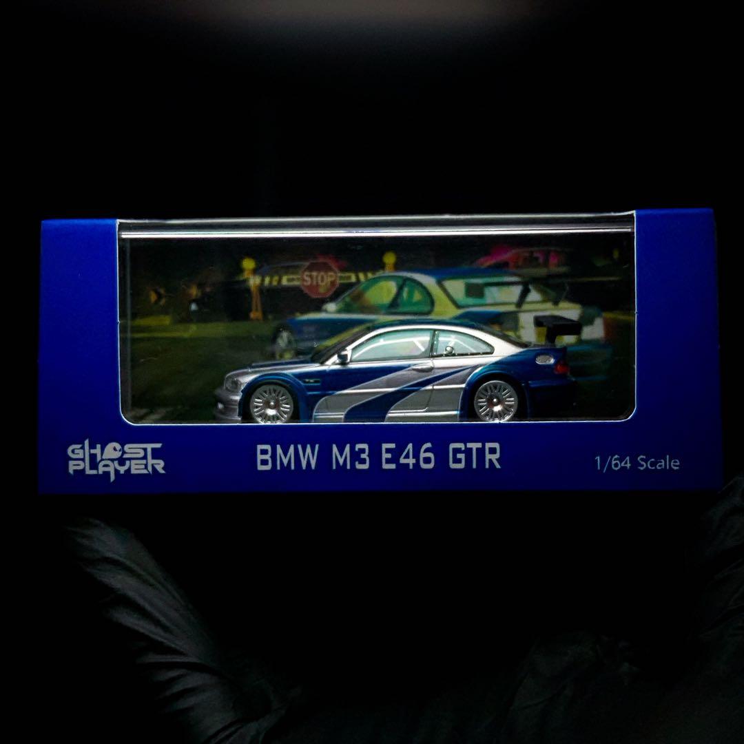 ミニカー 1/64 Ghost Player BMW M3 E46 GTR