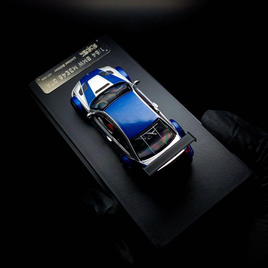 ミニカー 1/64 Ghost Player BMW M3 E46 GTR