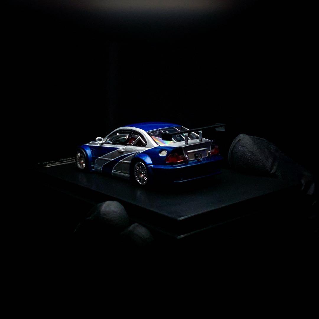 ミニカー 1/64 Ghost Player BMW M3 E46 GTR