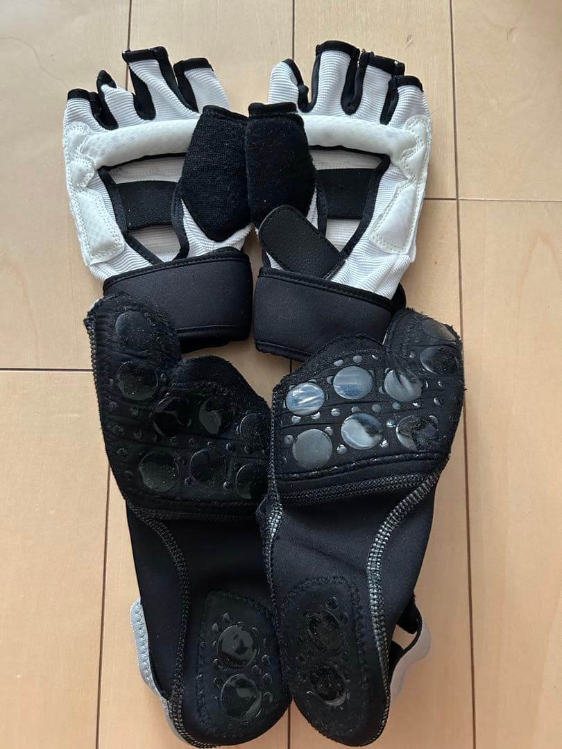 LAVA キックボクシング用グローブ シューズ セットMサイズ LAVA キック