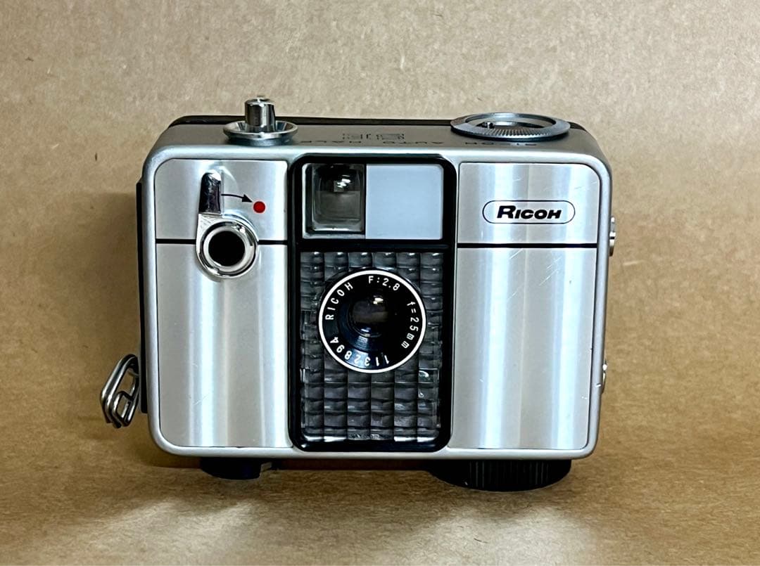 整備品・試写あり】RICOH AUTO HALF SE シルバー×ブラック