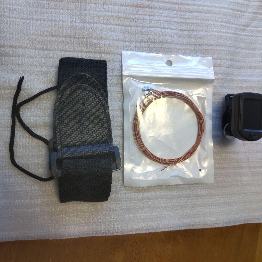 値下げ！EGIMA(日本製)アコースティックギター、W-170N 付属品付き