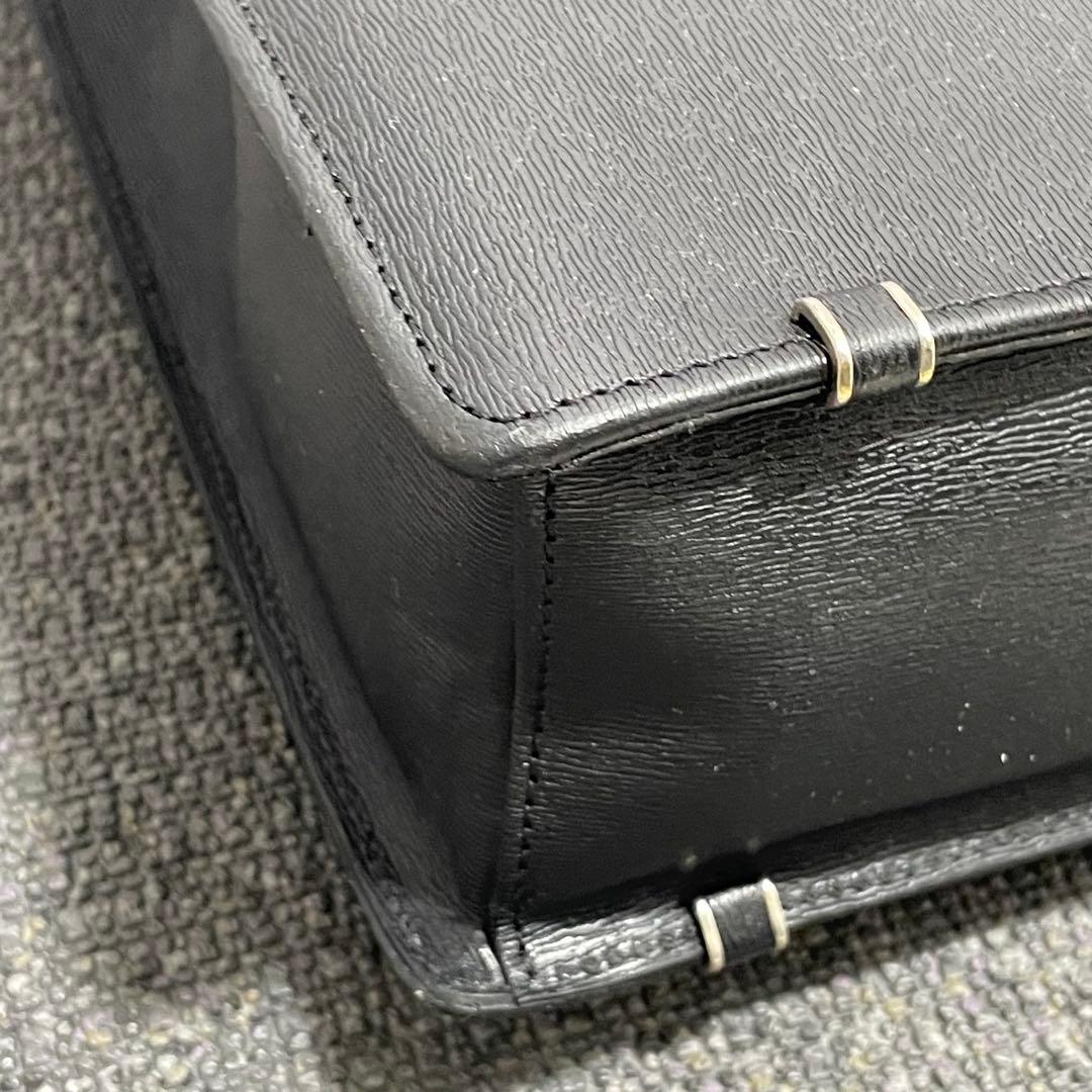 PORTER FLUX ビジネスバッグ 本革 ブリーフケース 黒 A4収納可能