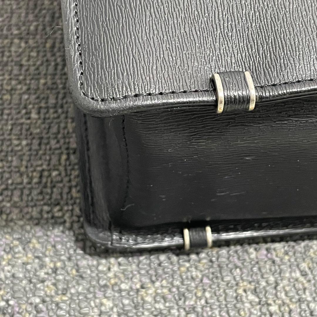 PORTER FLUX ビジネスバッグ 本革 ブリーフケース 黒 A4収納可能