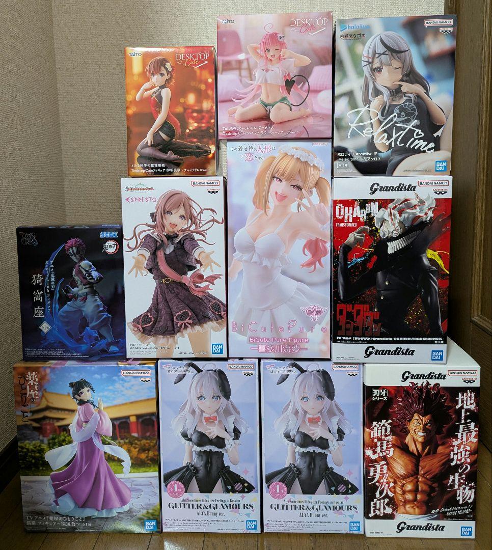 最新込み プライズフィギュアまとめ売り 11体 ジャンプ系 美少女系
