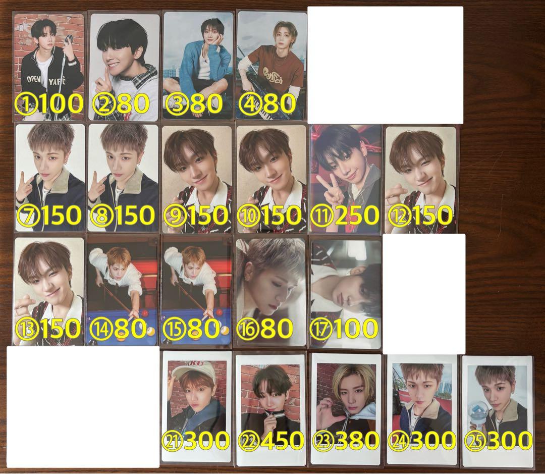 BOYNEXTDOOR トレカ まとめ売り ばら売り可 - メルカリ