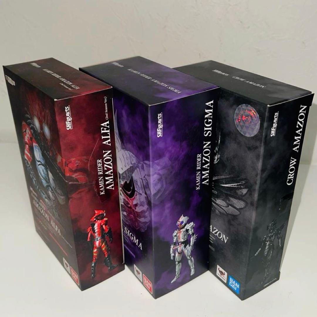S.H.figuarts 仮面ライダーアマゾン 5体セット