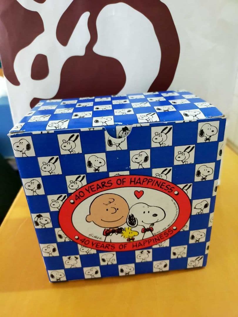 Willitts社 レア スヌーピー 40周年 ビンテージ 陶器 オルゴール