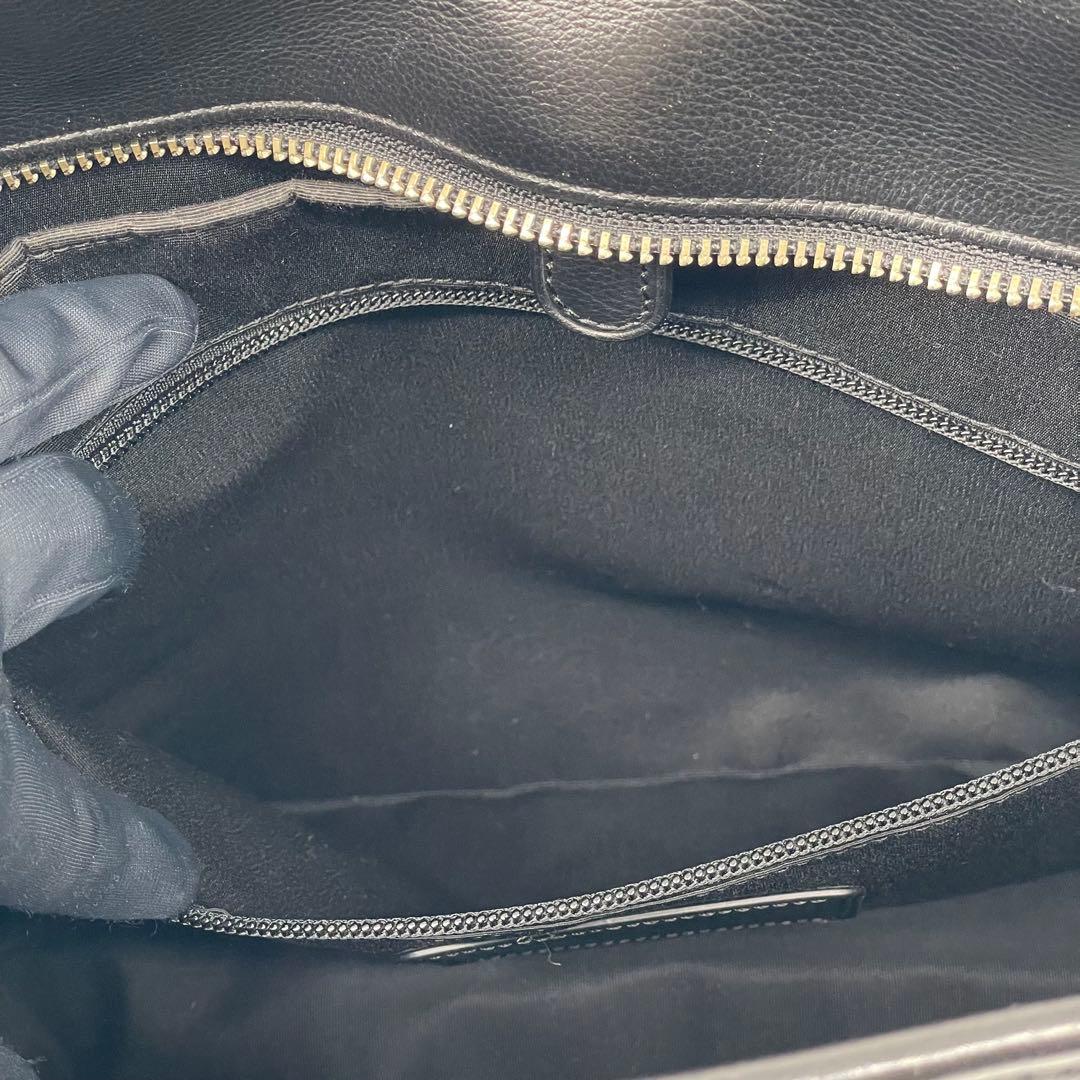 COACH コーチ ビジネスバッグ トートバック2way A4 ブラックネイビー