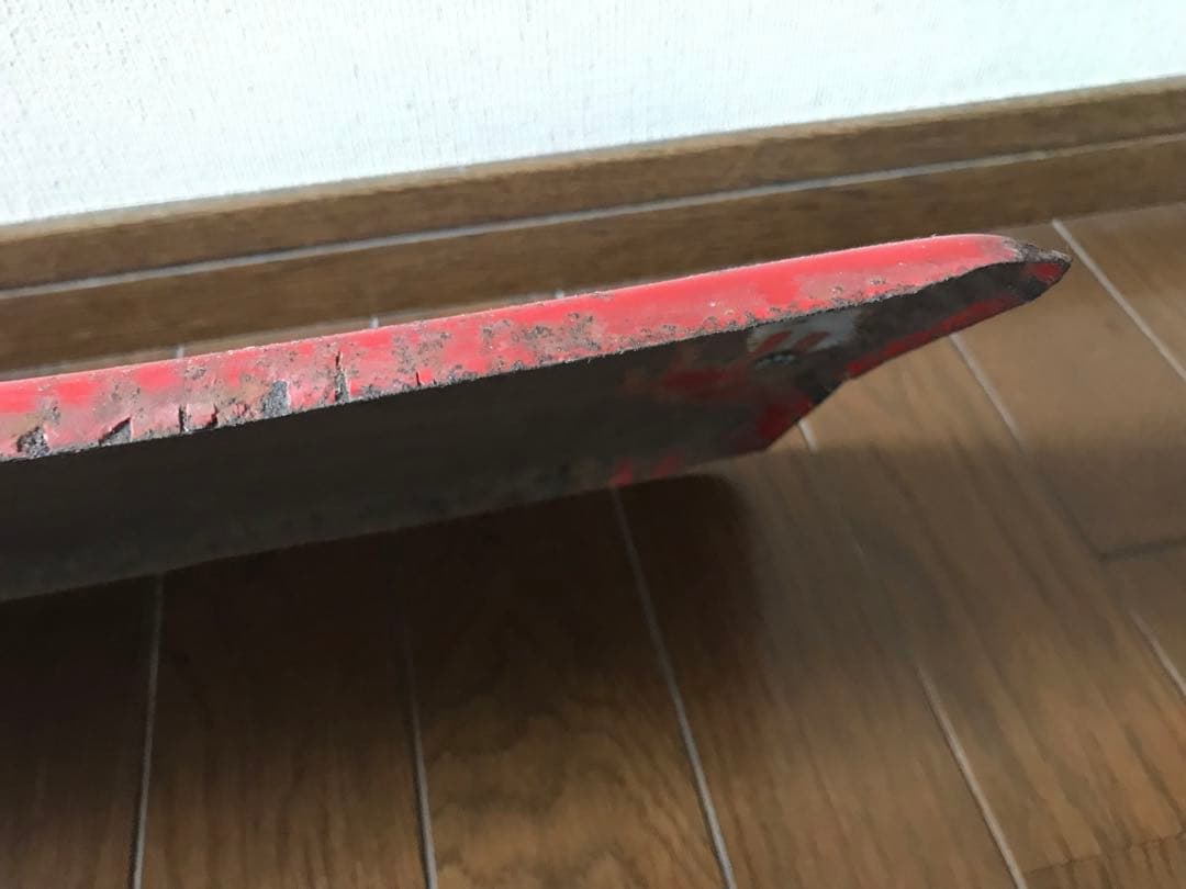 昭和レトロ 当時物 ホーロー看板（片面）大きな縦長 「味の素 品質本位