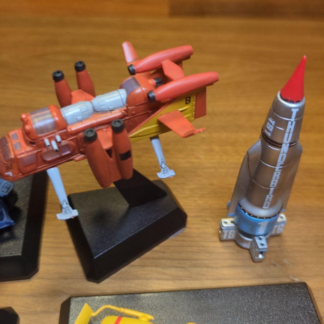 サンダーバード ミニカー5個セット