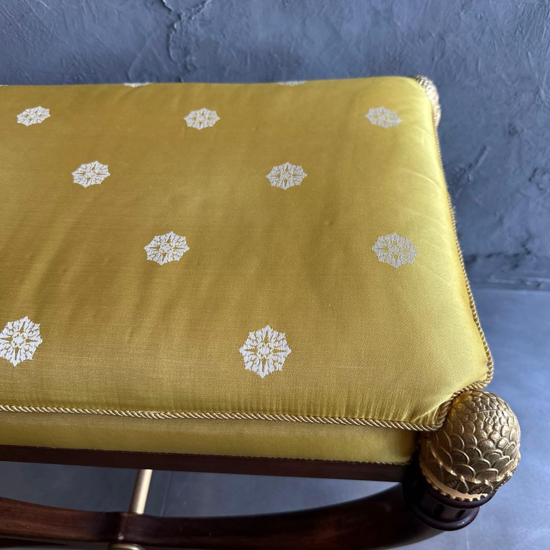 びっくりな瞬間的お値下げ❣️シノワズリなチェア　腰掛けに　スツール