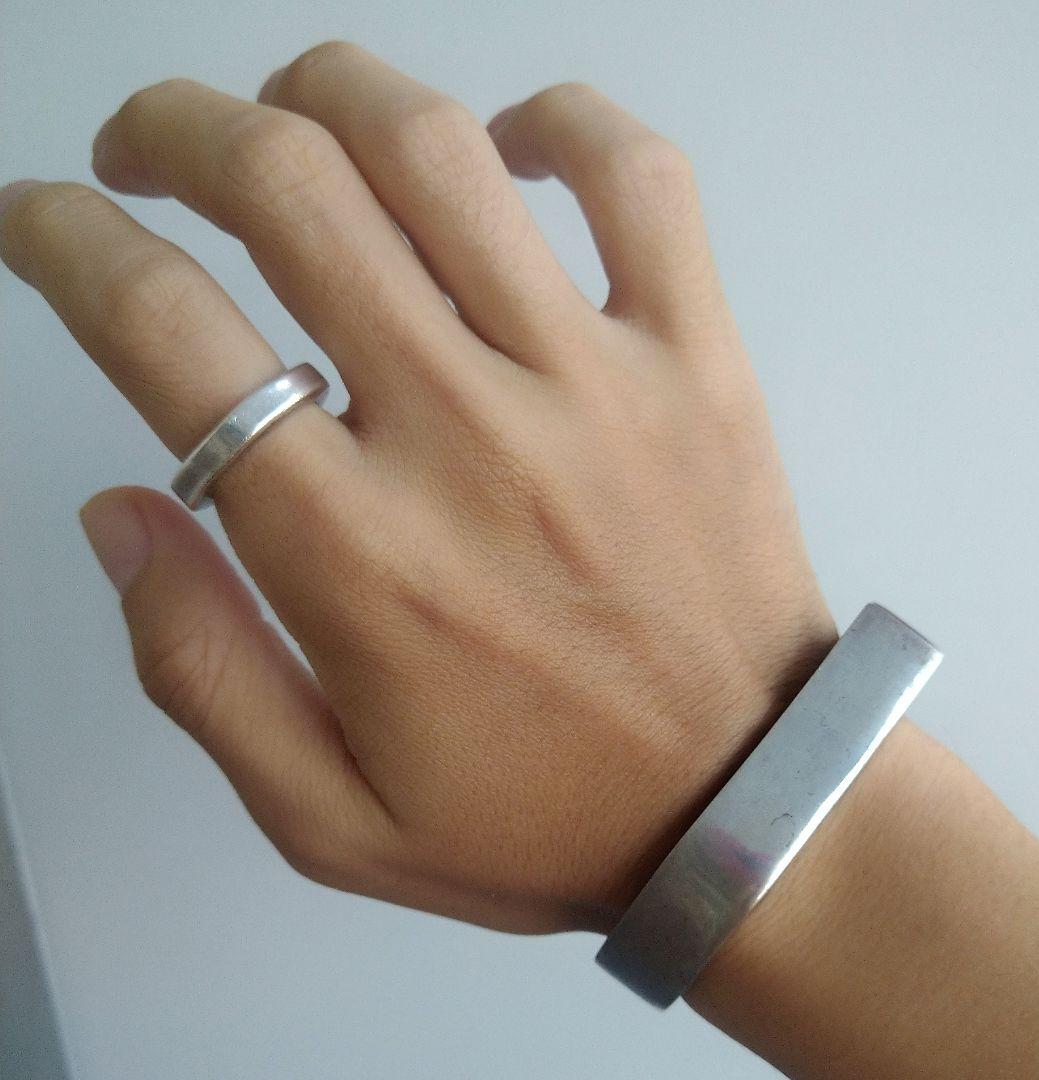 K メキシコ ビンテージ バングル シルバー925 メキシカンジュエリー