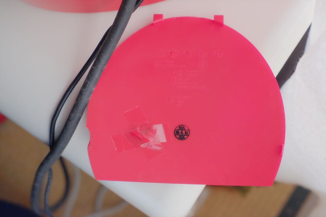 リンゴ型テレビ ブラウン管 hannspree スペースエイジ レトロポップ