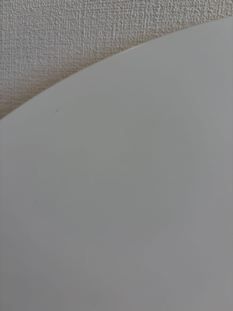 丸テーブル(80cm)　ホワイト　ダイニングテーブル　韓国風