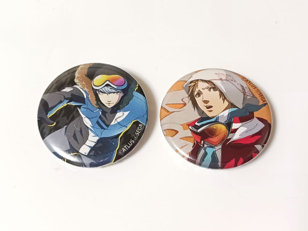 ペルソナ4 アニメイトカフェ コラボ 缶バッジ 鳴上悠 主人公 まとめ