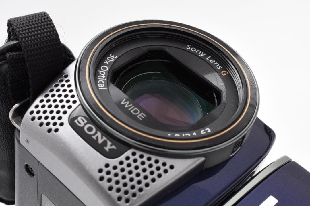 【美品】SONY HANDYCAM HDR-180 ブルー　動作確認済