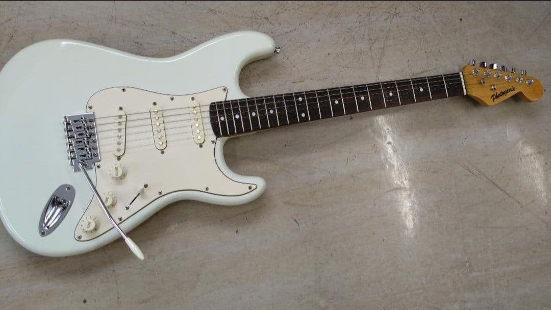 photogenic 初期ロゴ ストラトキャスター 演奏性良好 - メルカリ