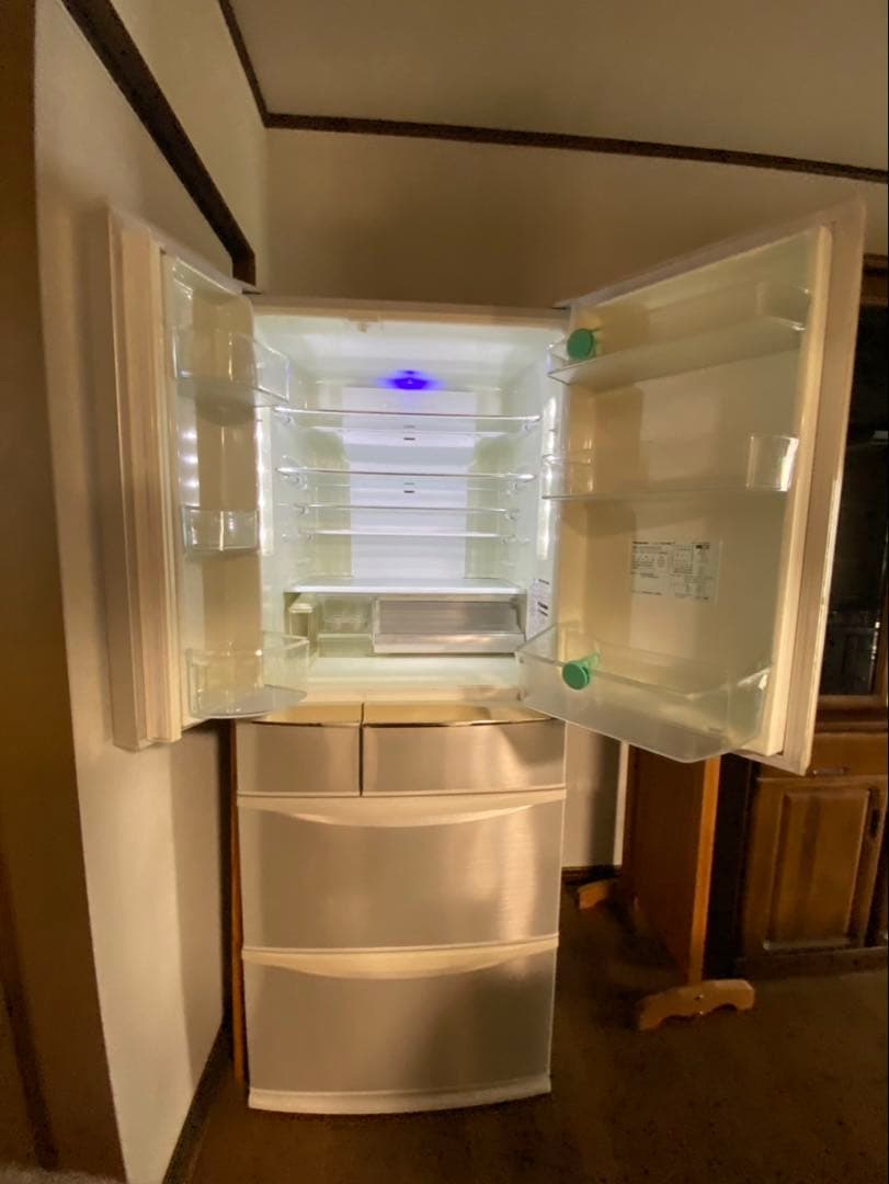 【めぐうみめい】Panasonic フレンチドア大型冷凍冷蔵庫 470L