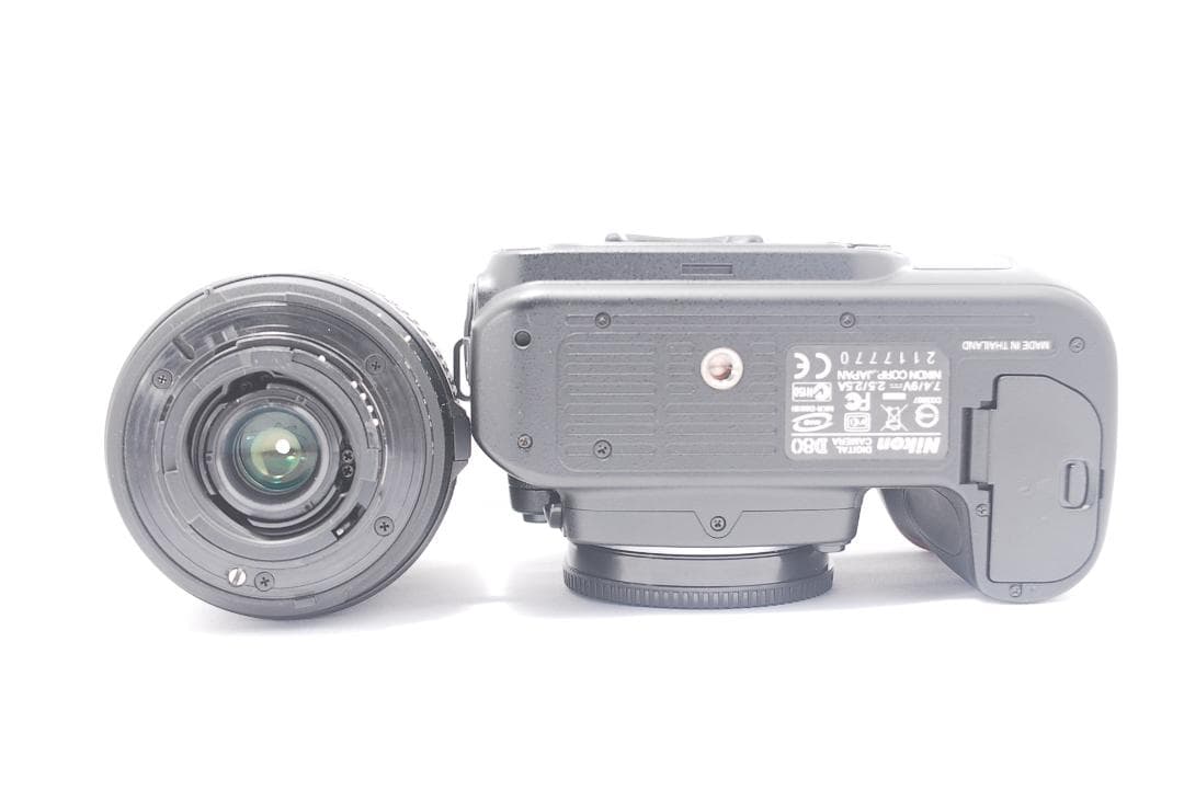 極少ショット数、美品】Nikon D80 望遠レンズセット✨レンズ交換不要✨