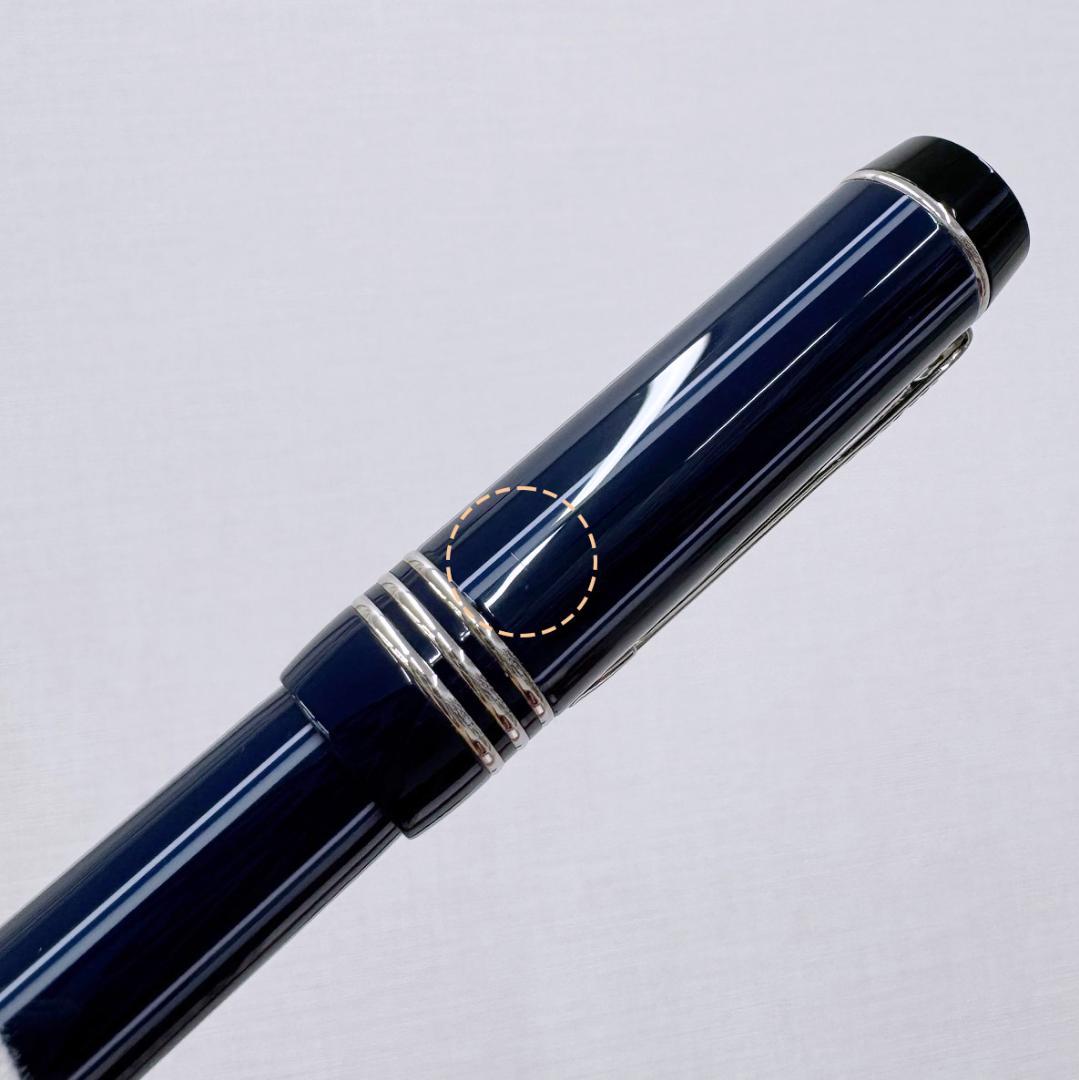 未使用】パーカー 万年筆 デュオフォールド ピンストライプ 箱付き ot003