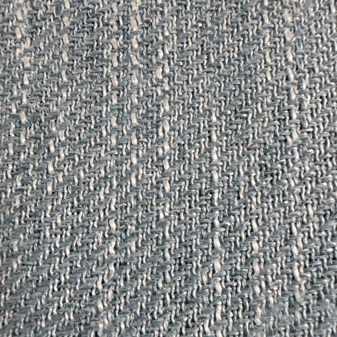 ニトリ　スツール　オットマン　ターコイズブルー色